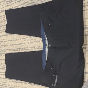 Bugatti black cotton pants